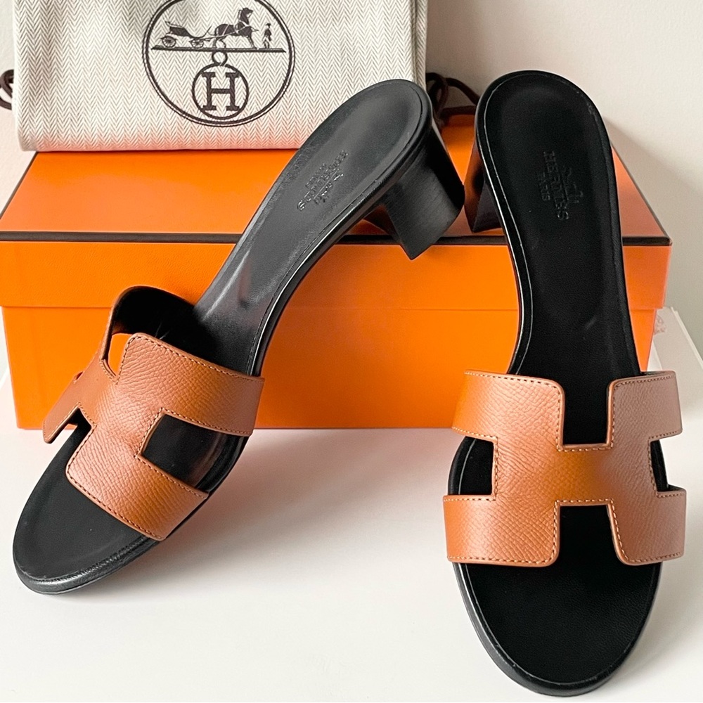❌ SOLD ON IG: Hermes Oasis Sandals - Picture 1 of 16